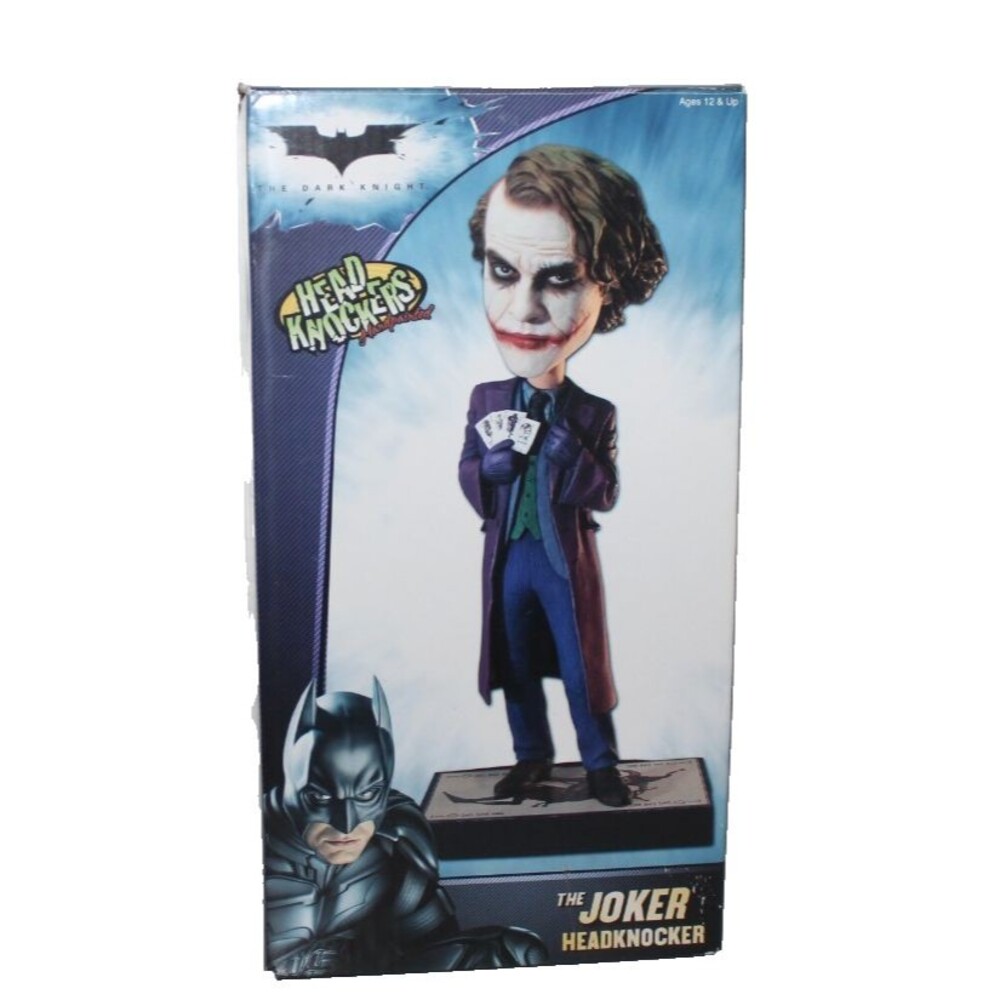 NEca The Joker The Dark Night Bobble Head Headknocker Heathe Ledger